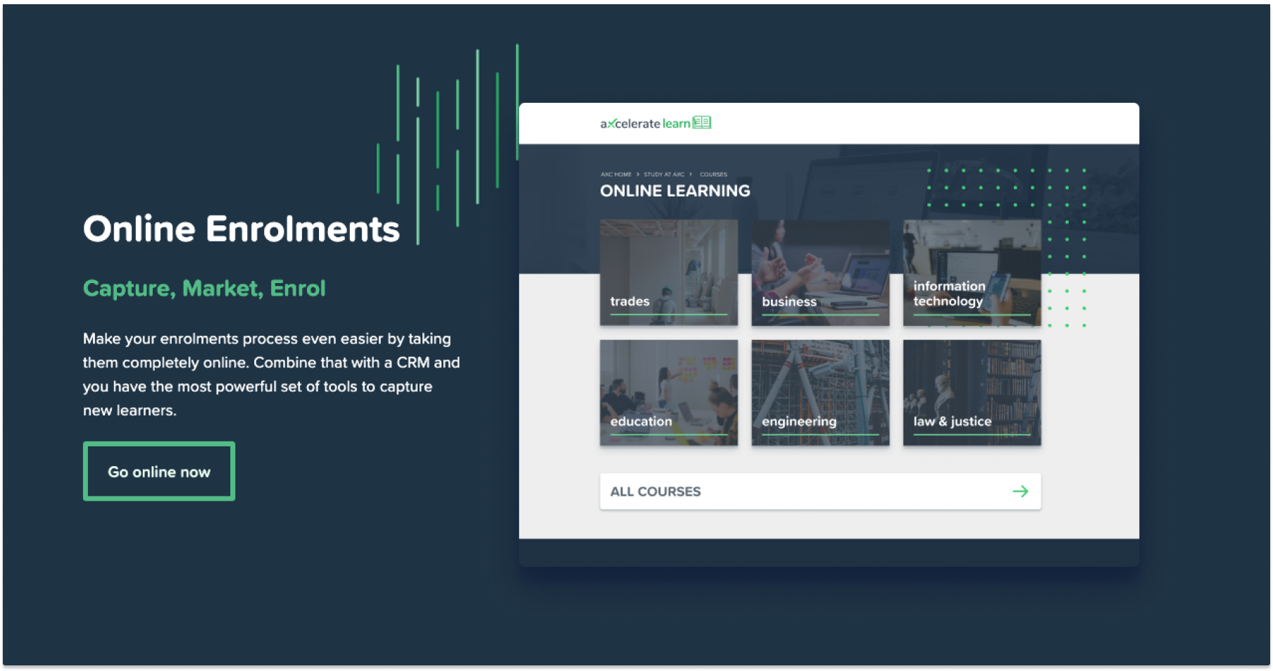 Online Enrolments aXcelerate
